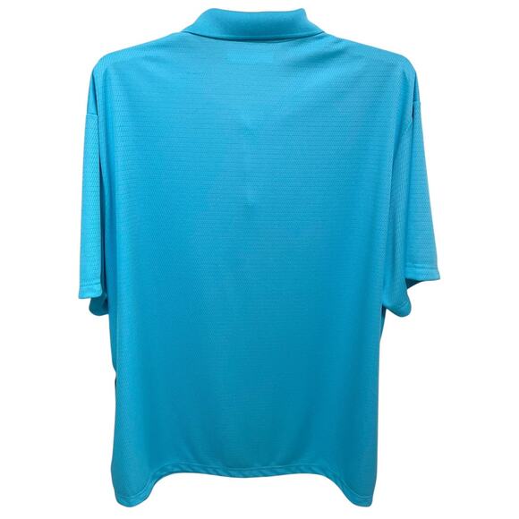 3XB Roundtree & Yorke Performance Golf Shirt Blue New - Picture 12 of 13